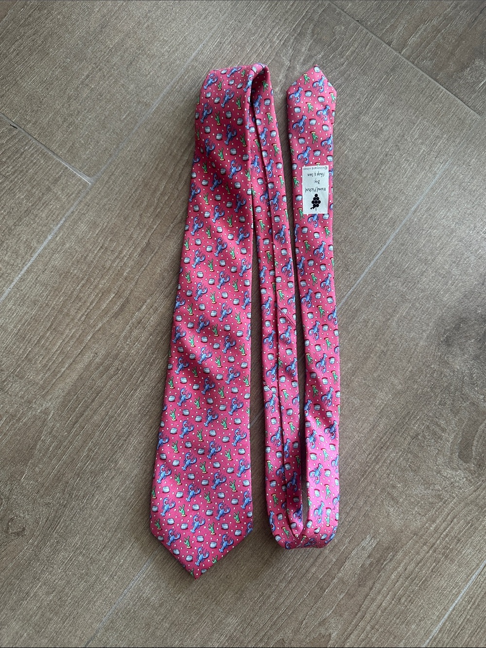 Vineyard Vines Tie (boys) lobster print